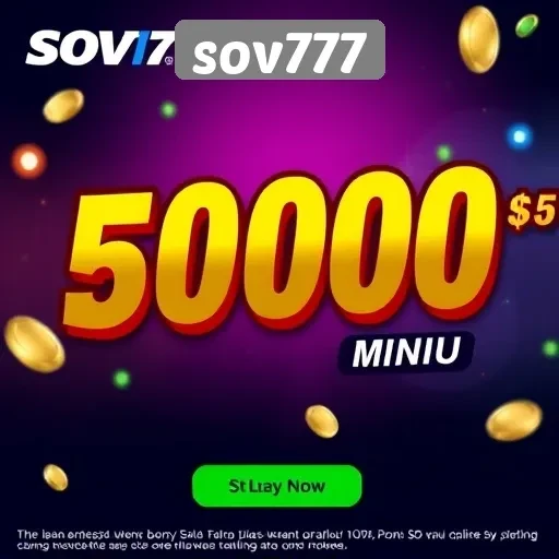Promosi dan Bonus Menarik di Sov777 Untuk Pemain Baru
